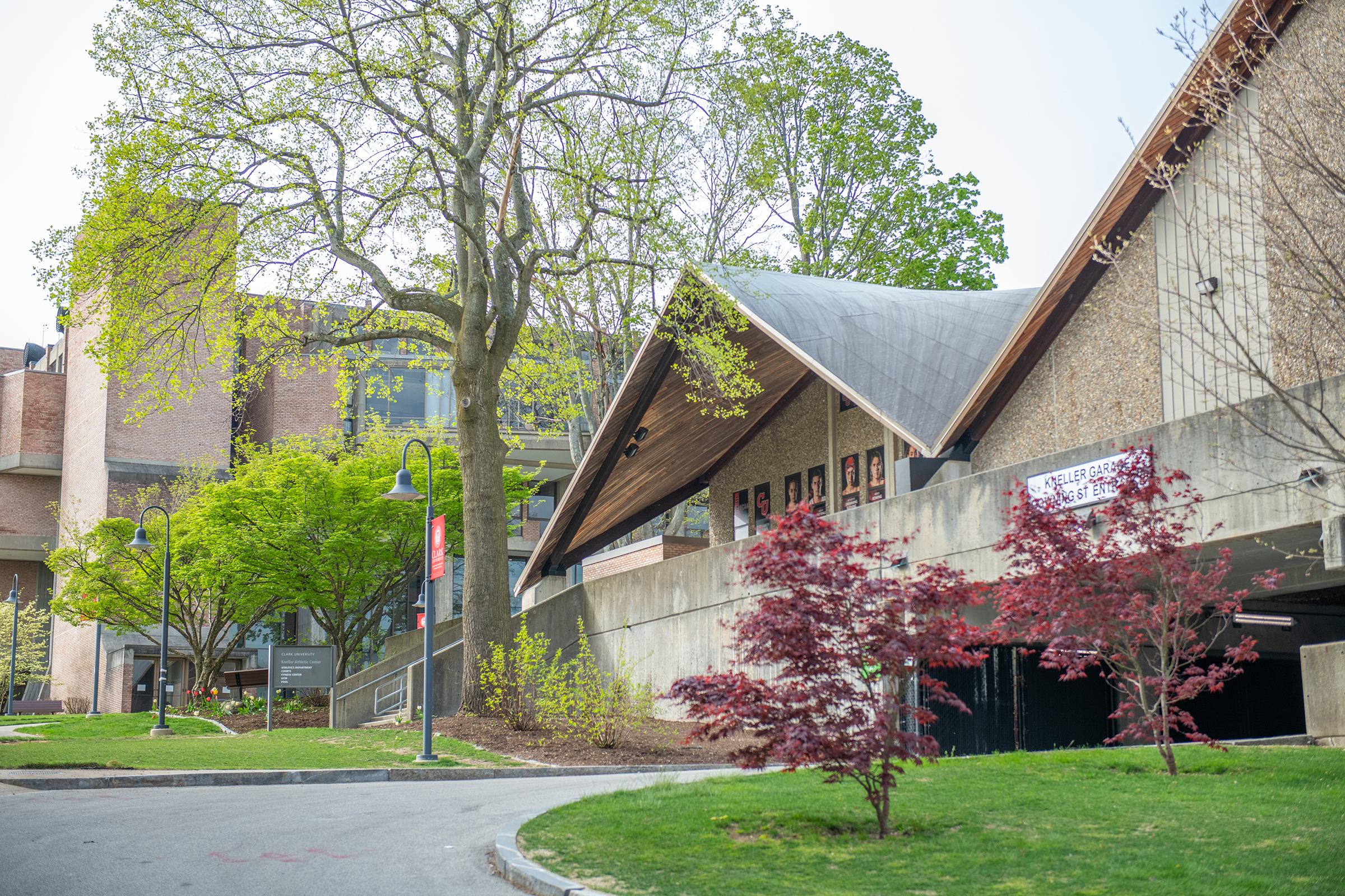 Kneller Athletic Center - exterior of the building