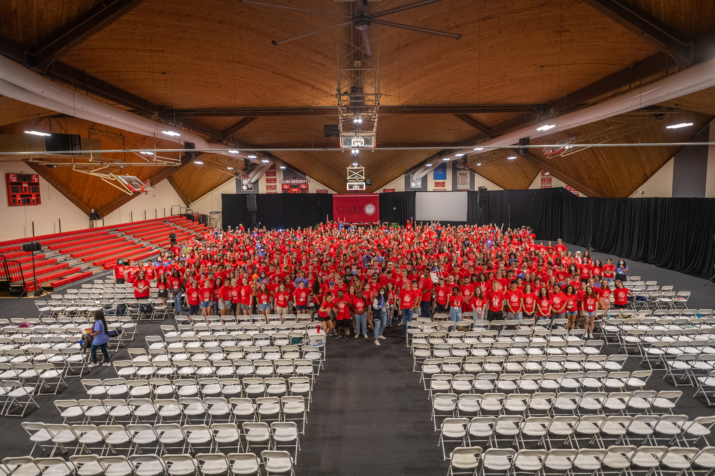 Kneller Athletic Center - inside of the large facility