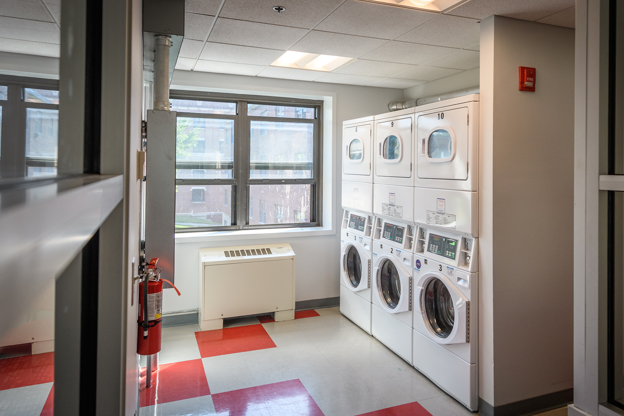 Wright Residence Hall - laundry area