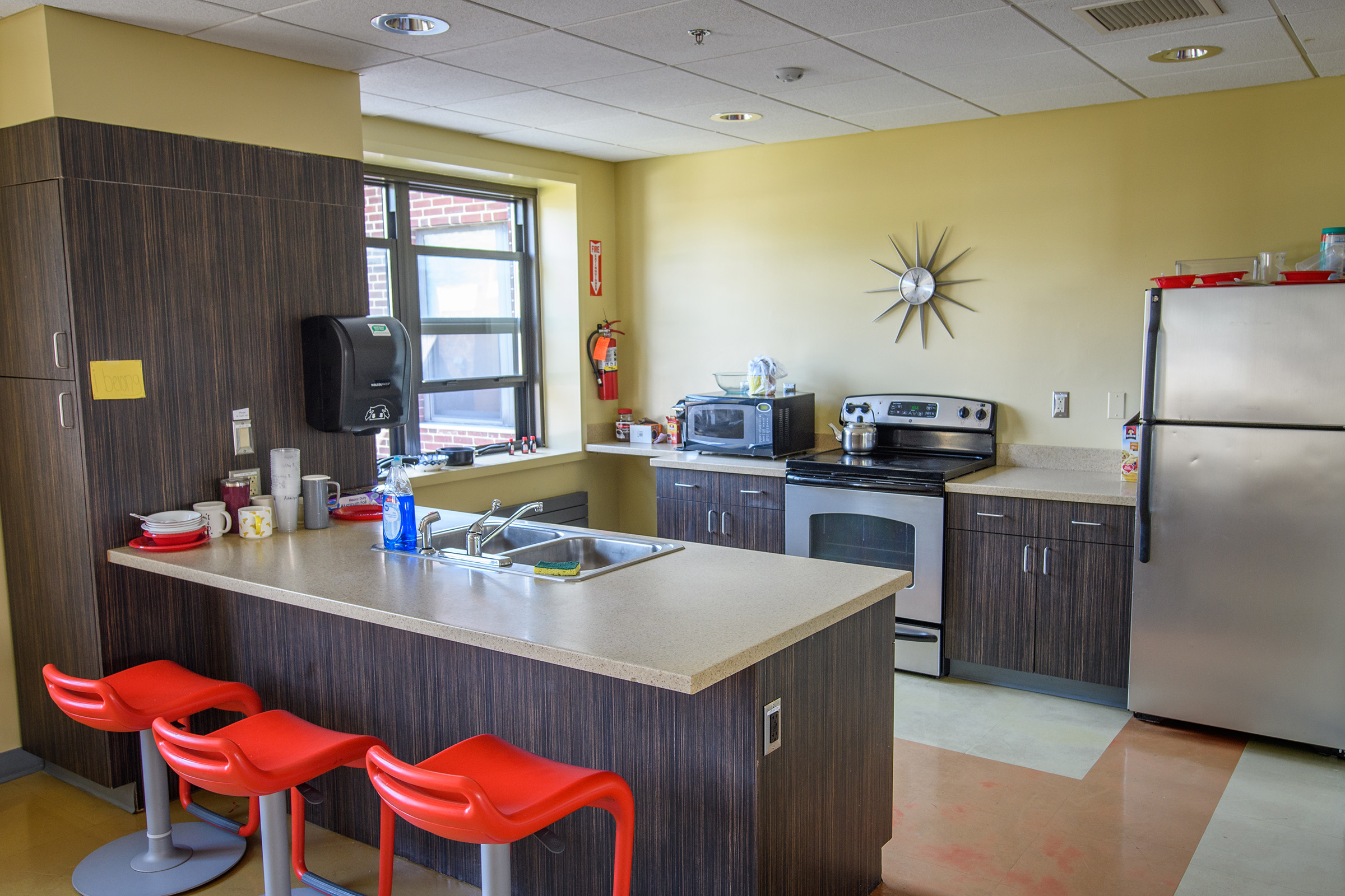 Wright Residence Hall - kitchen area
