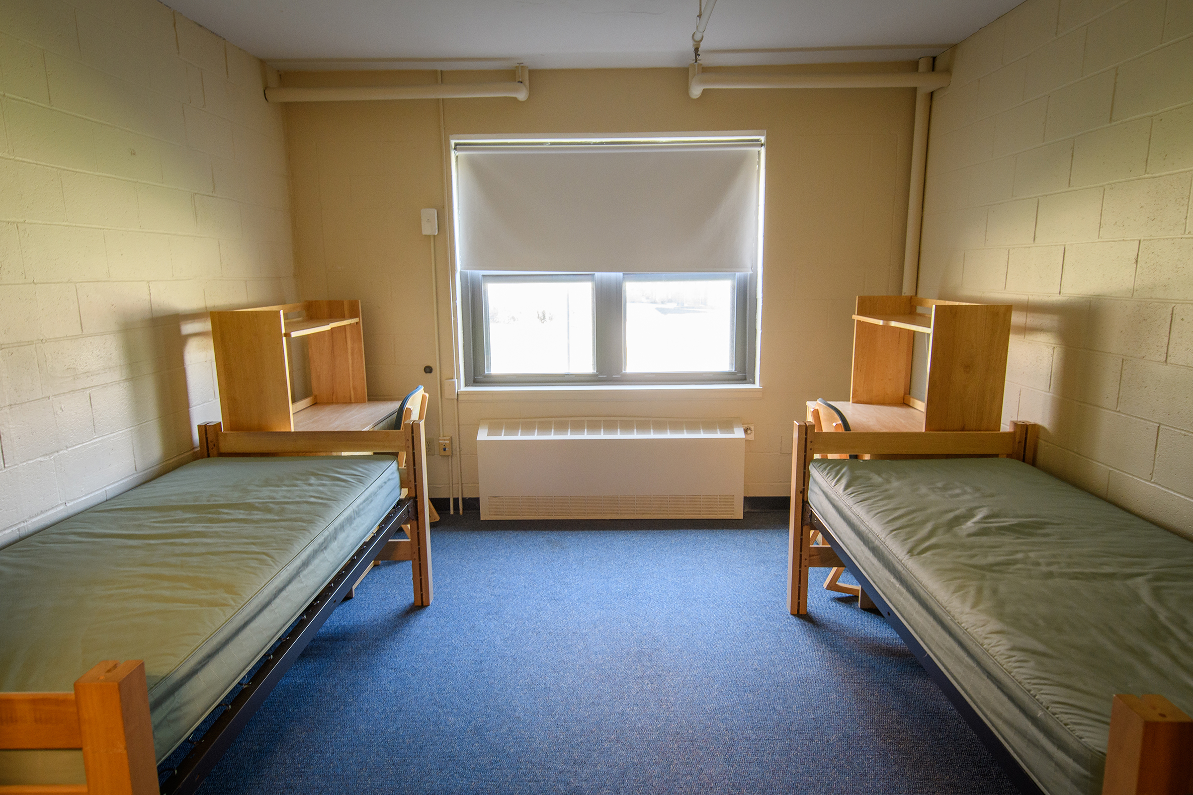 Wright Residence Hall - bedroom area