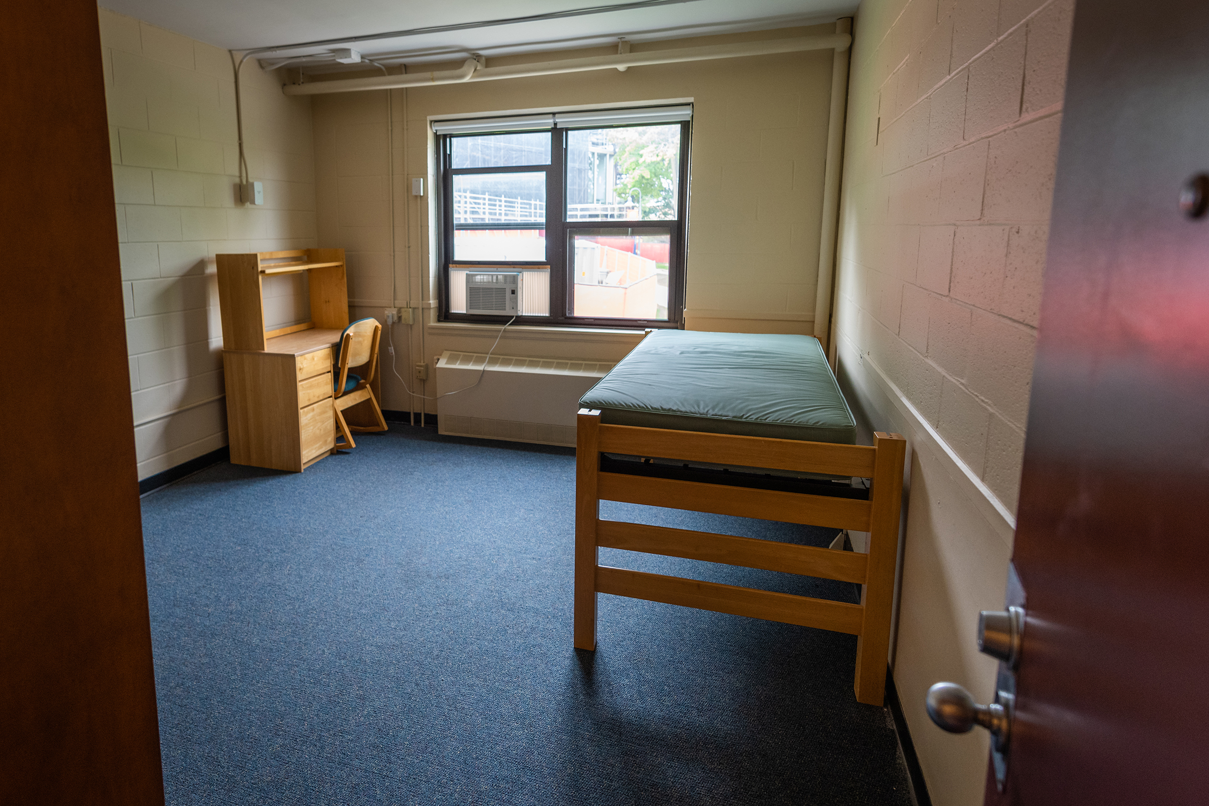 bedroom area - Wright Residence Hall