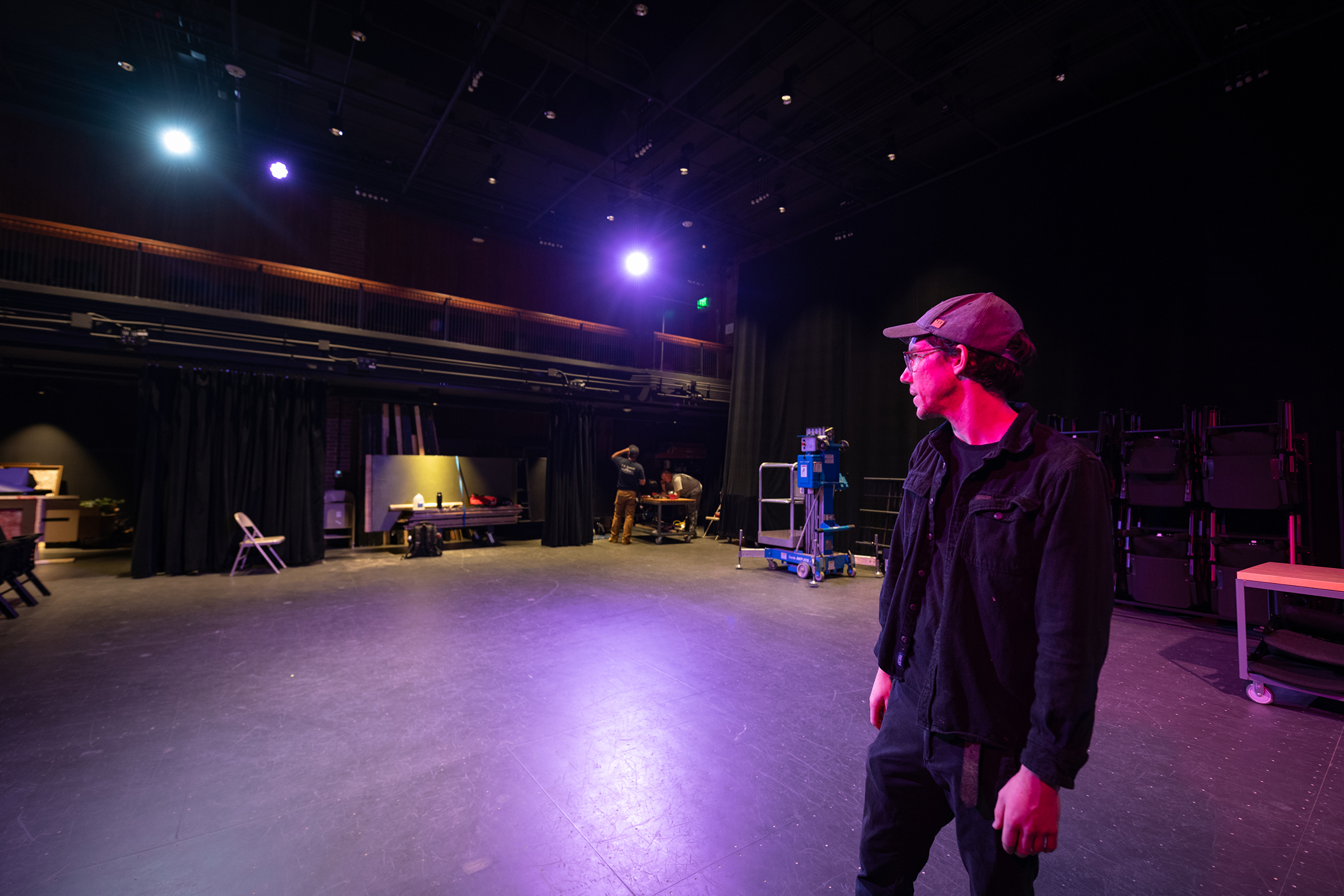 Little Center and Michelson Theater - theater room