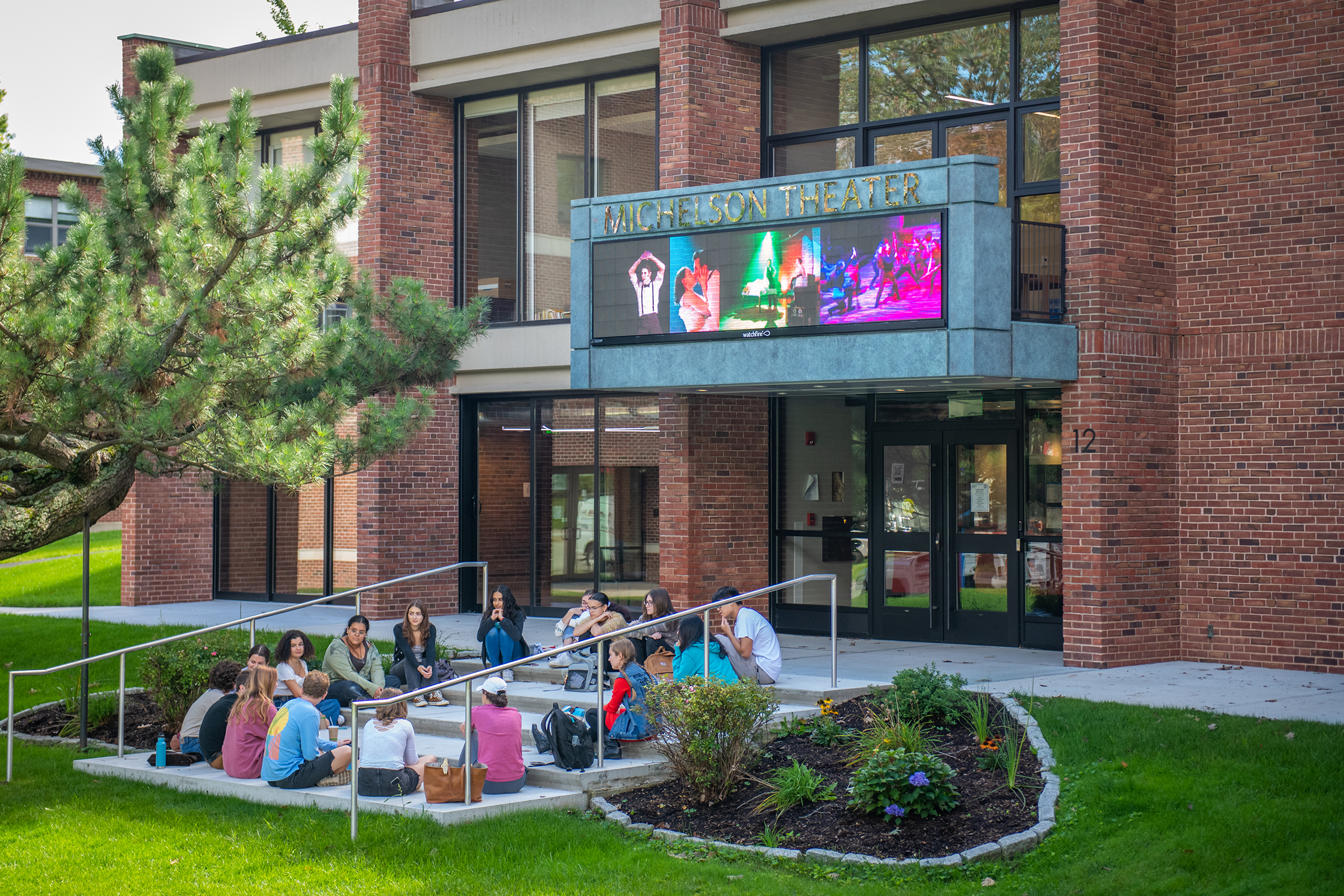 Little Center and Michelson Theater - outside 