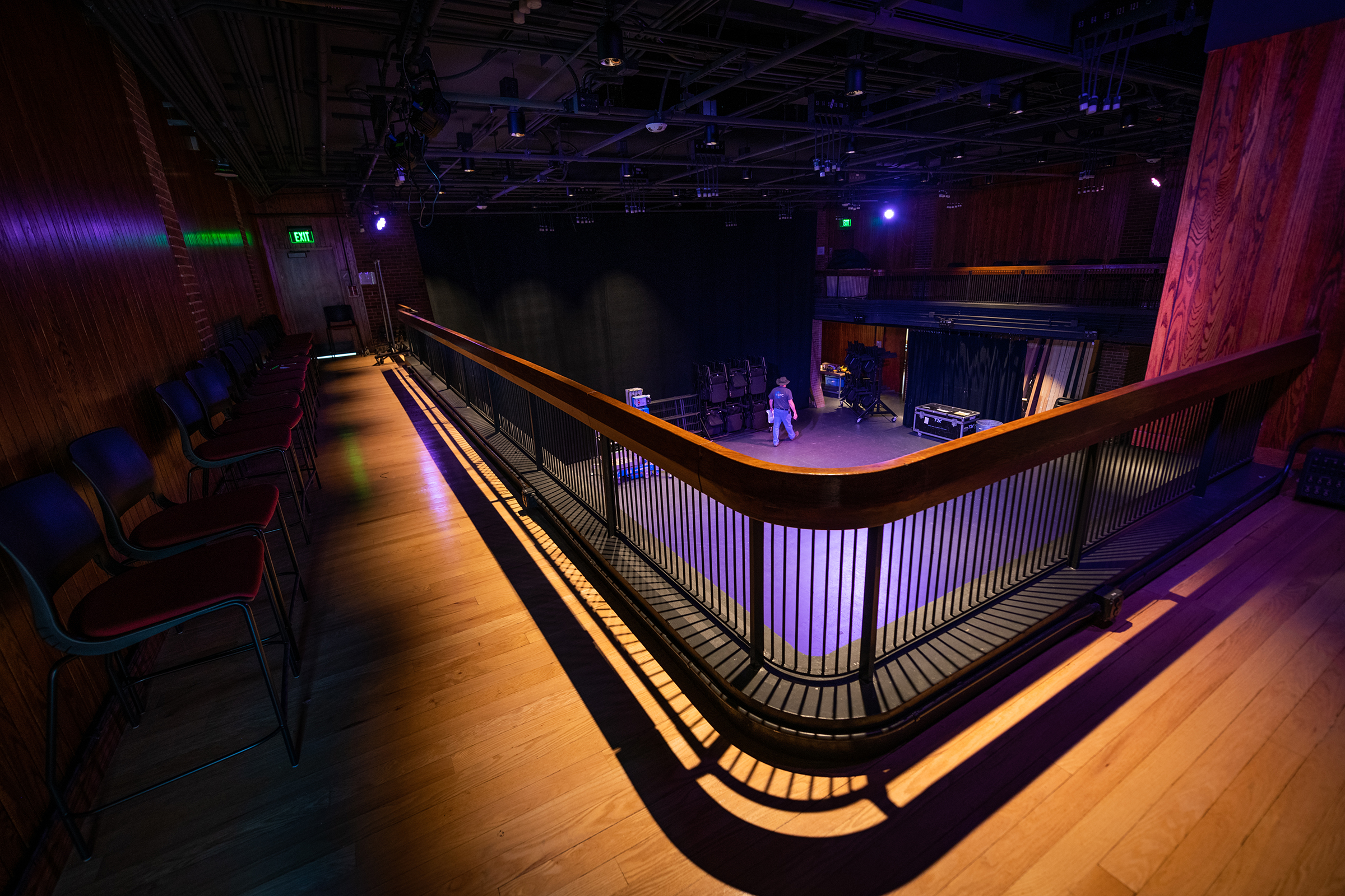 Little Center and Michelson Theater balcony