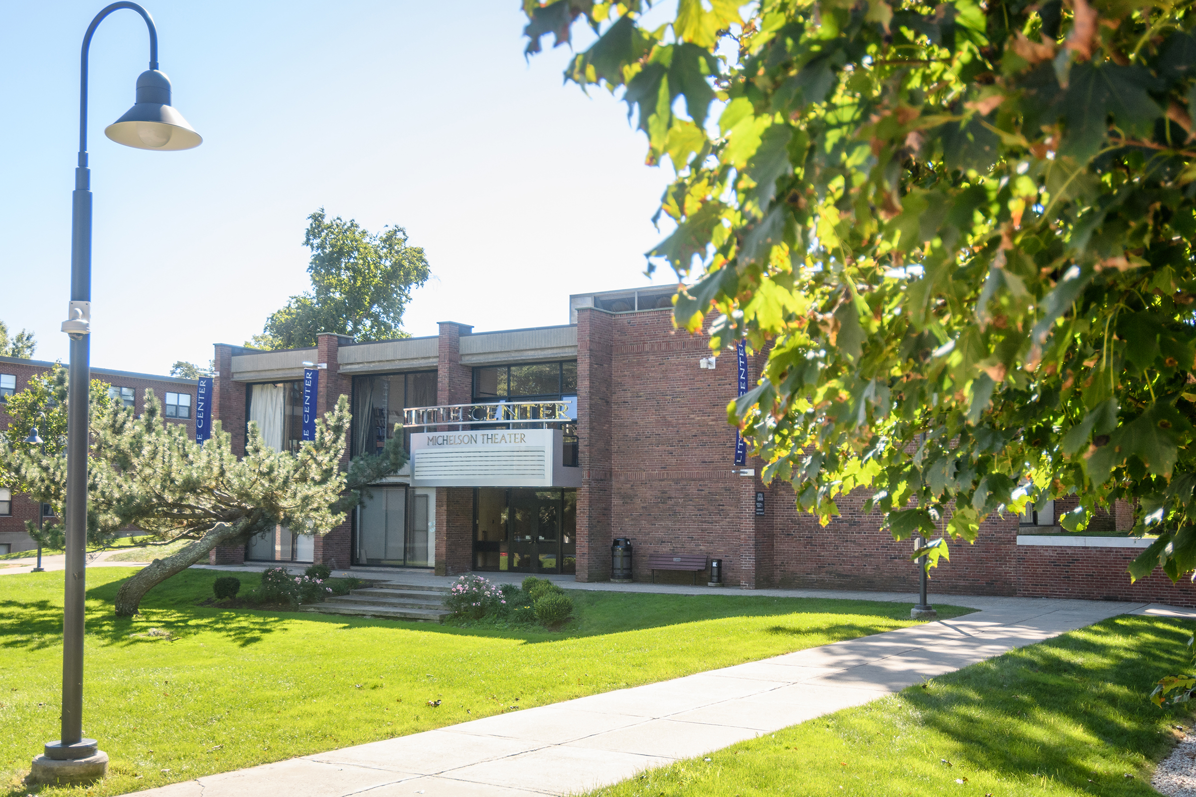 Little Center and Michelson Theater - outside of building