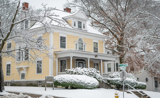 Anderson House - winter