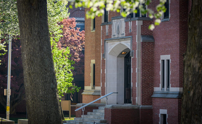 Atwood Hall - front stairs