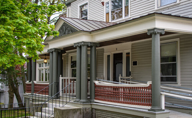 Beck House - side porch