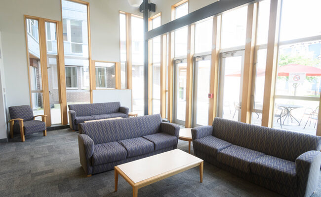 Blackstone Residence Hall - lobby