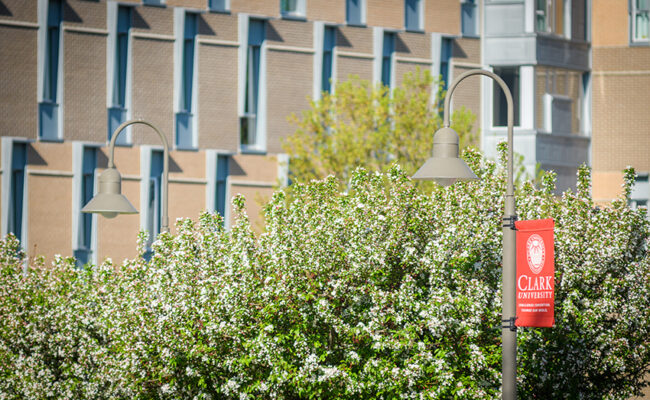 Blackstone Residence Hall - side of building