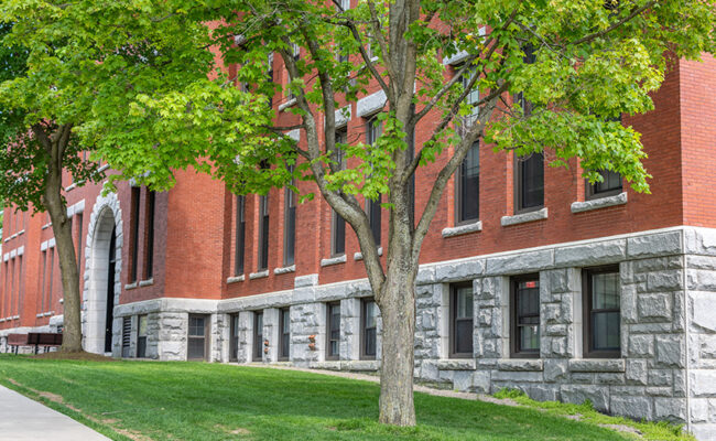 Carlson Hall front of building