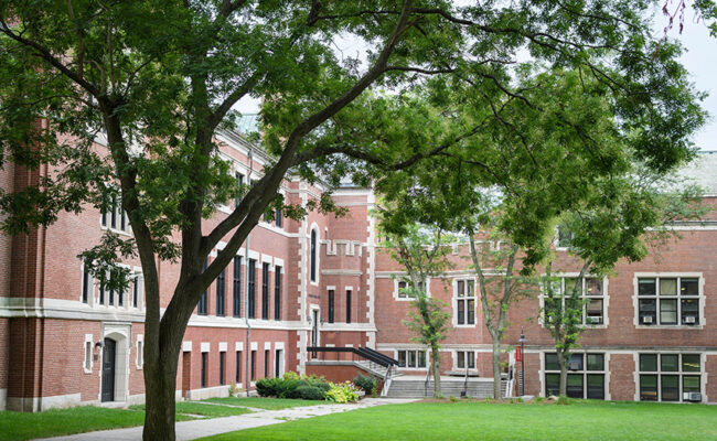 Geography Building green