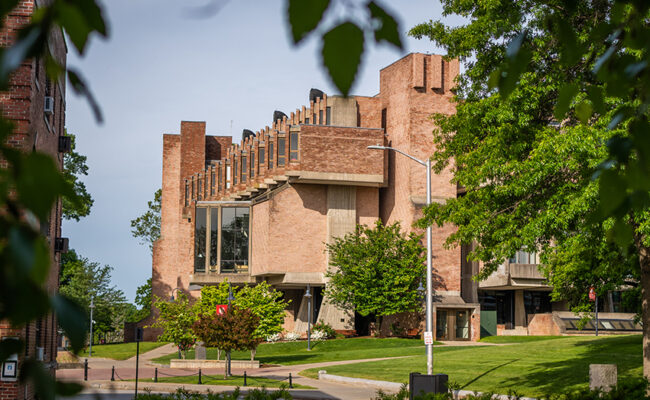 Gordan Library - side view