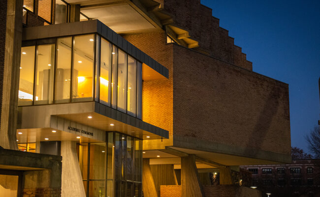 Gordan Library - night shot