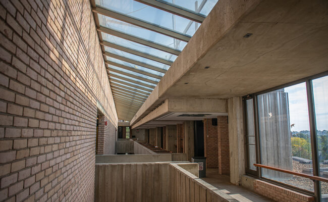 Gordan Library - view of long hall