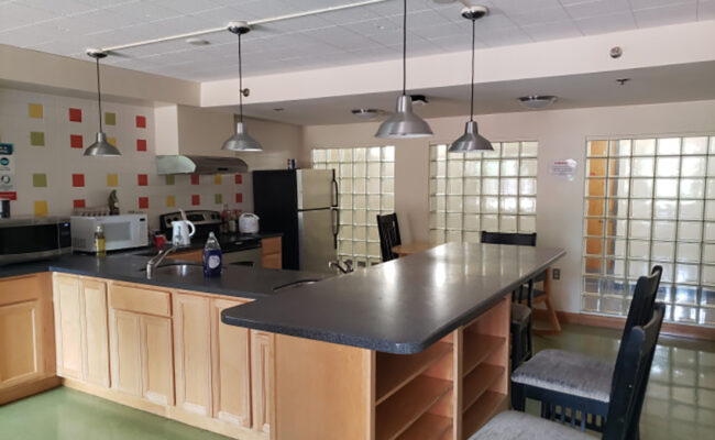 Maywood Residence Hall - kitchen area