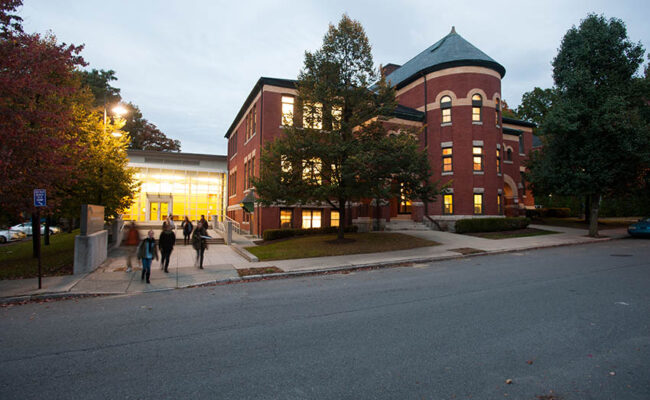 Traina Center for Arts - night shot