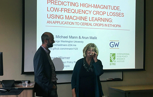 Dana Bauer giving seminar