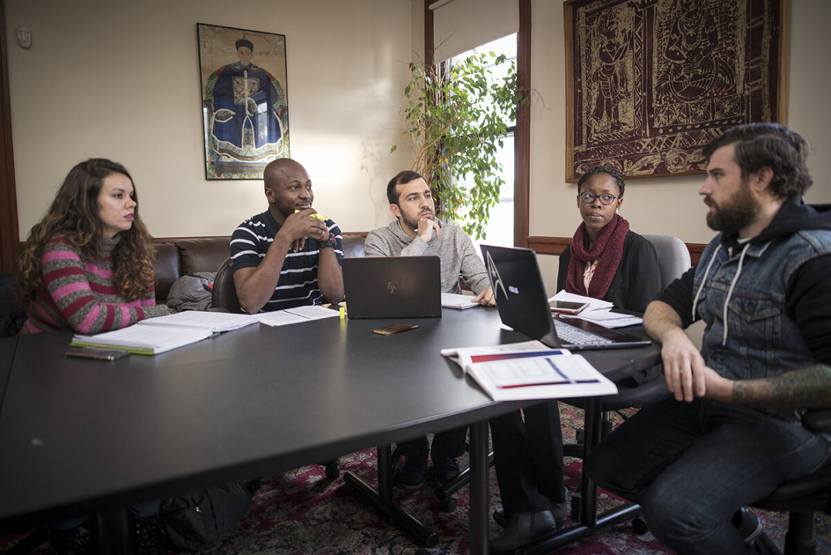 Clark graduate students