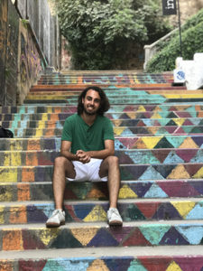 Anthony jreije on steps photo