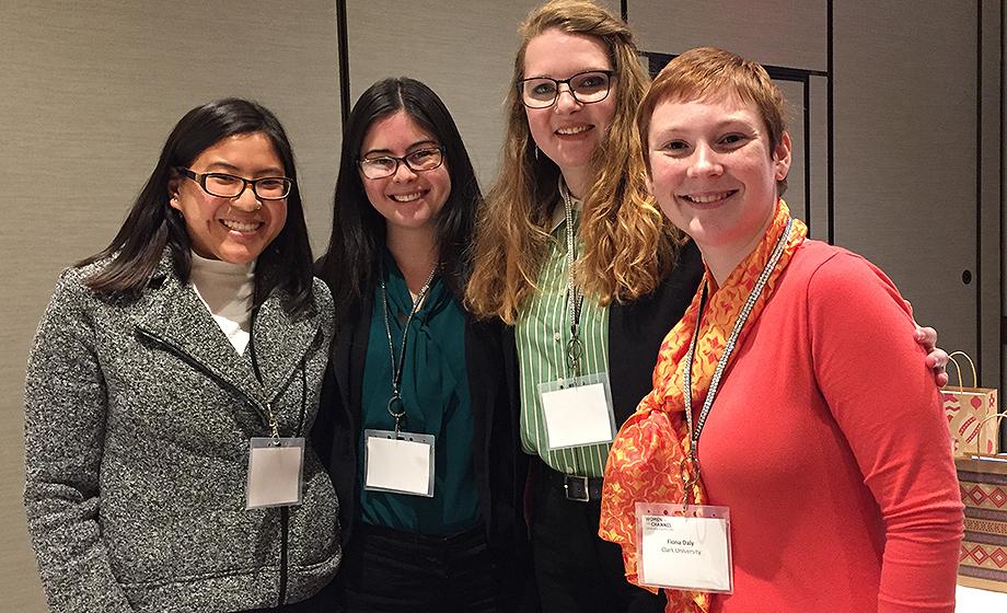 NYC workshop for tech women connects Clark students with IT leaders