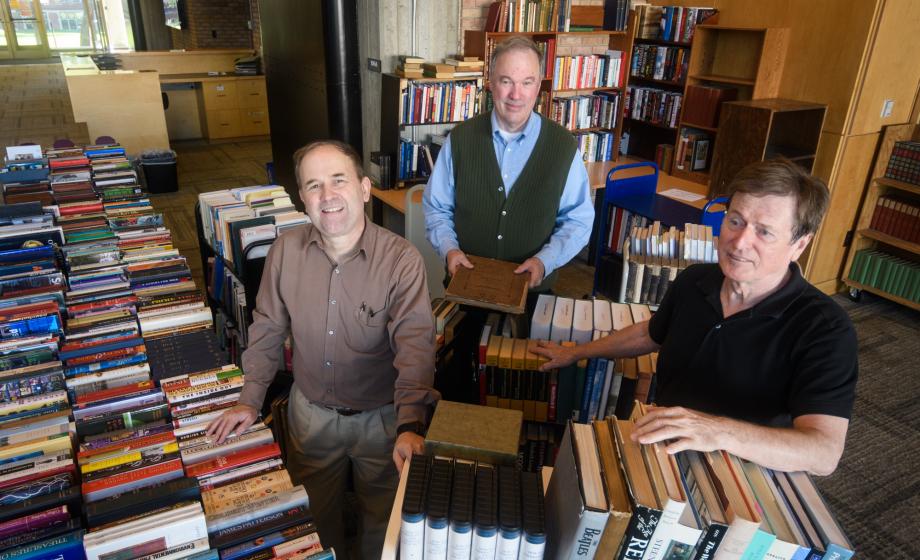 Friends of the Goddard Library’s always popular book sale marks 40 years