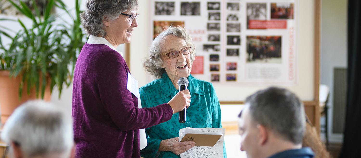 Clark celebrates a special milestone