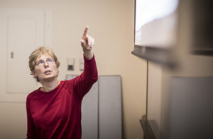 Yelena Ogneva teaching class