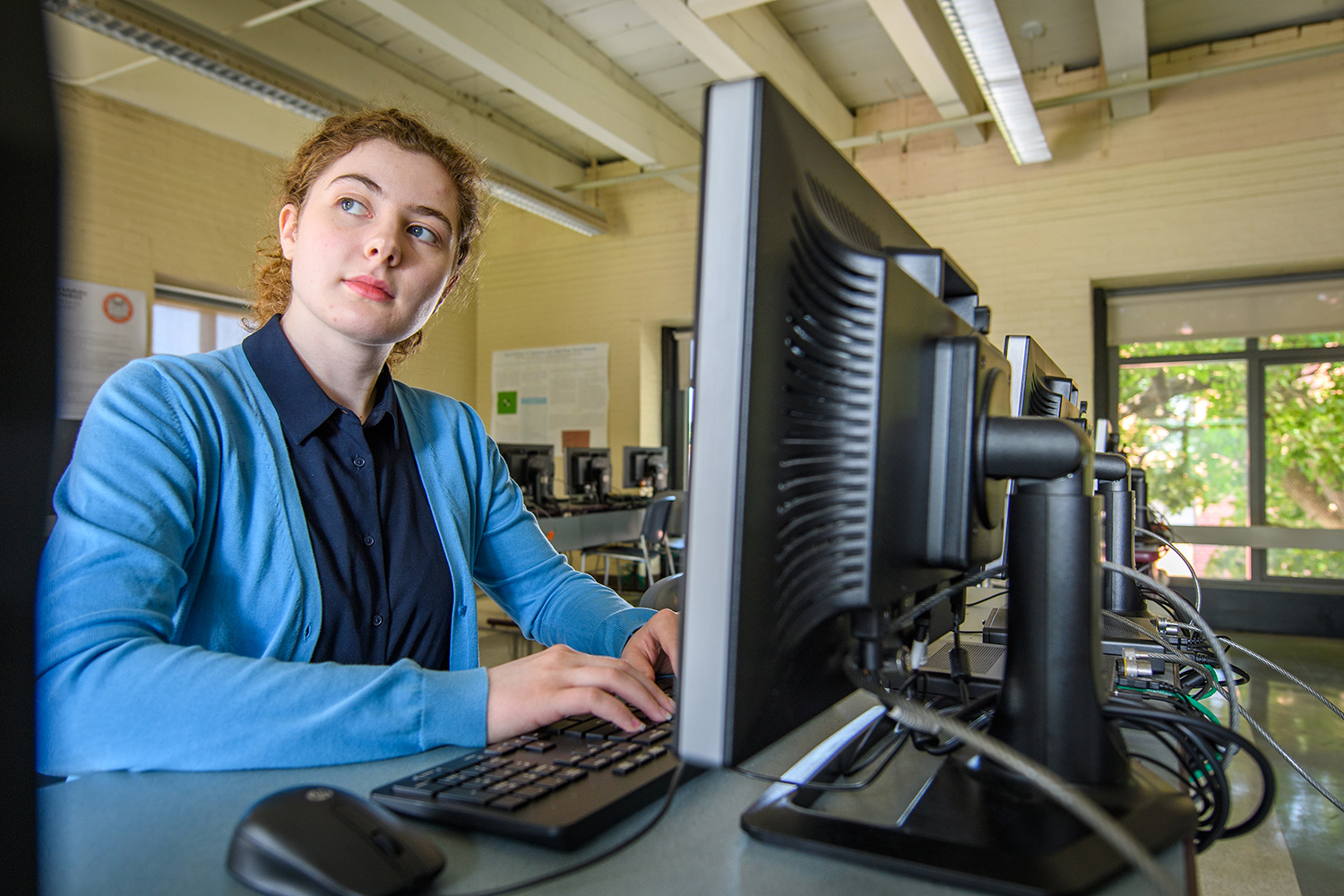 Bernie Tuson hopes to master the art of computer science