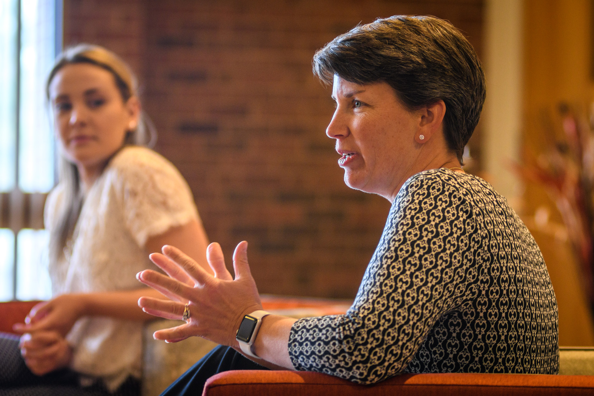 Olympic gold medalist recalls her story for Clark students