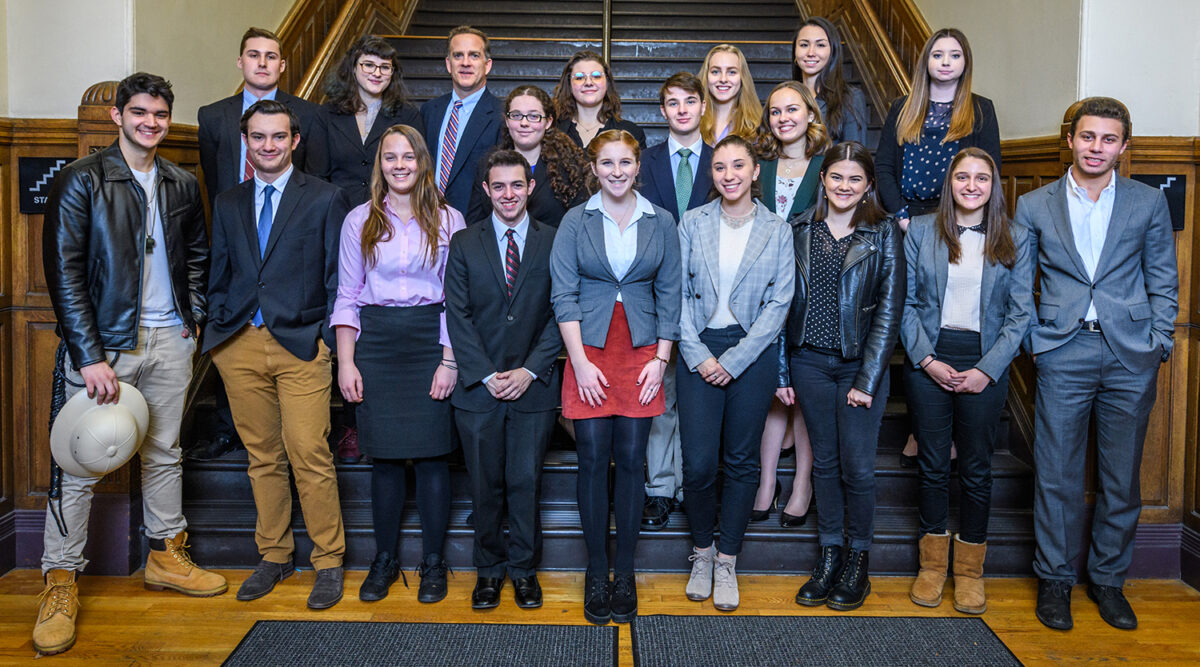 2018 Mock Trial team