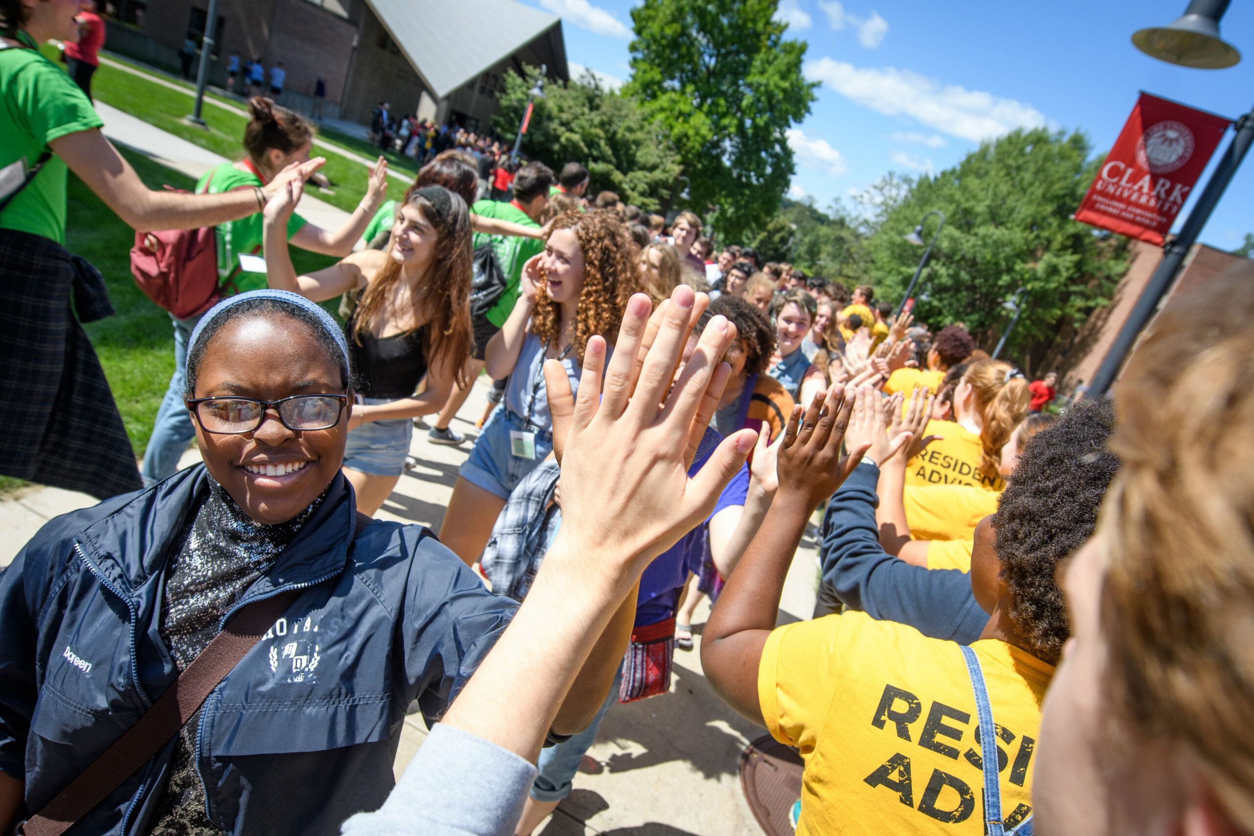 Campus kicks off new school year with big, warm welcome