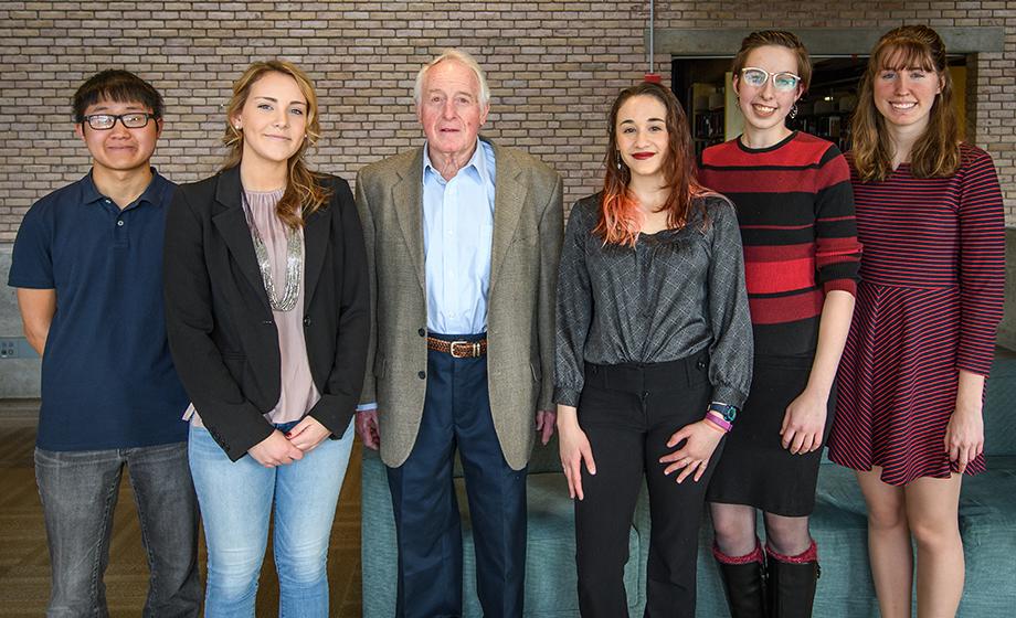 Undergraduates receive Steinbrecher Fellowships to pursue creative research projects