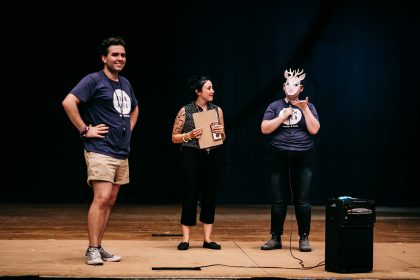 Brett Iarrobino volunteers with Main Idea