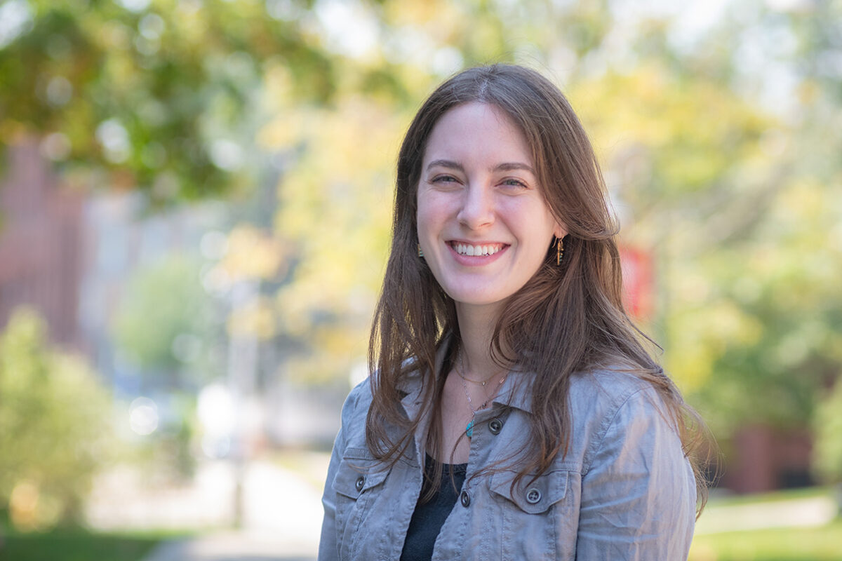 Elizabeth Imber portrait at Clark University