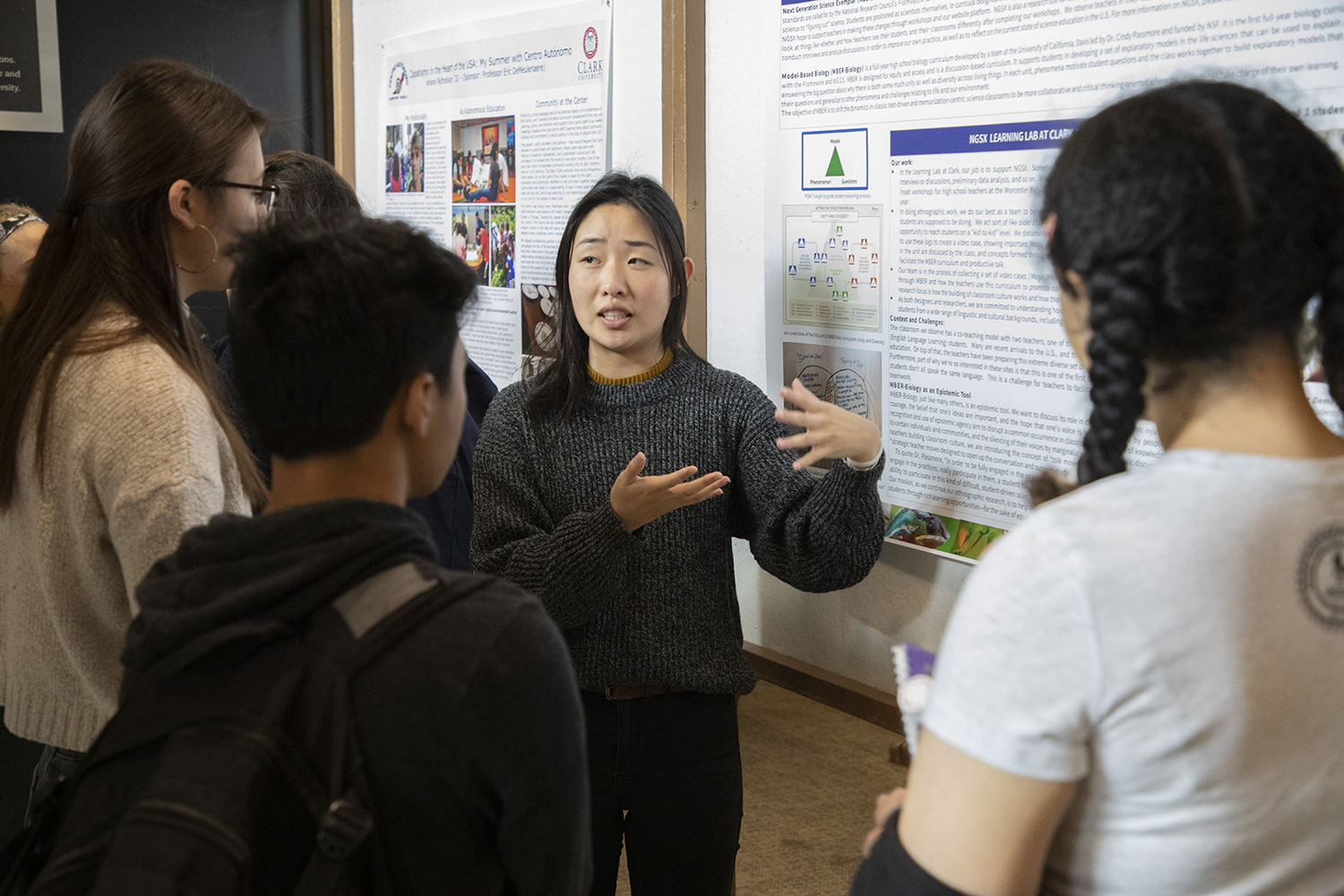 Fall Fest 2019 showcased the breadth of Clark student research
