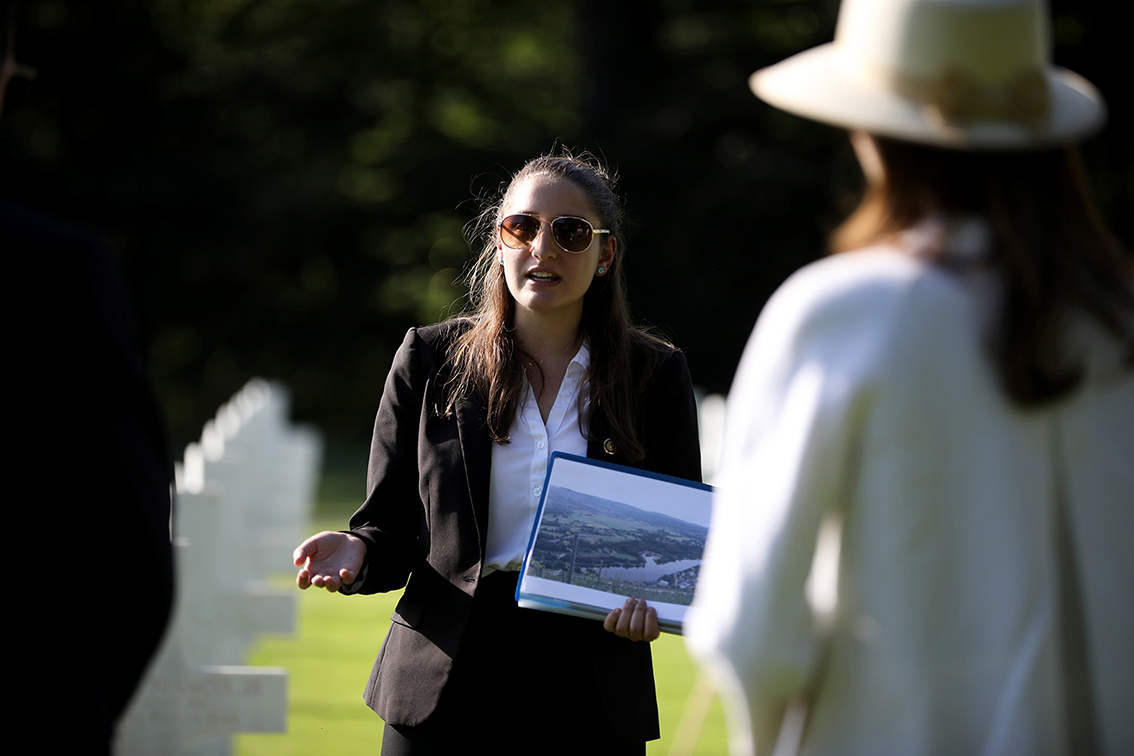 Luxembourg internship gives Juliet Michaelsen ’19 a firsthand look at a career in diplomacy