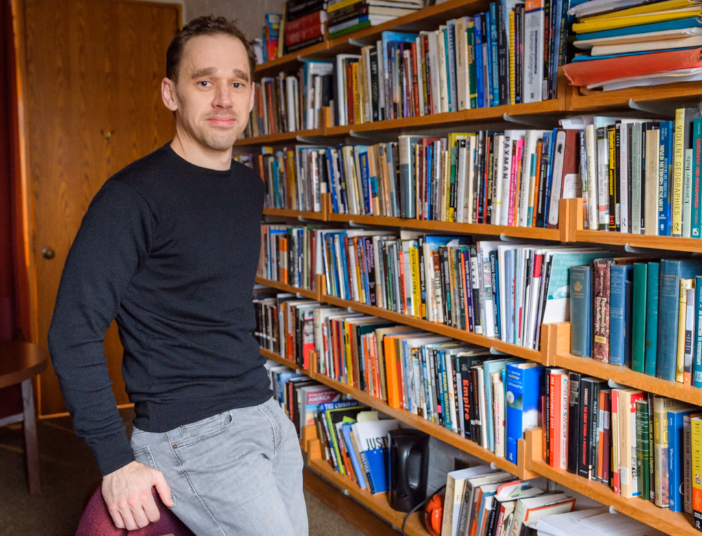 Geography Professor Mark Davidson of the School of Climate, Environment, and Society