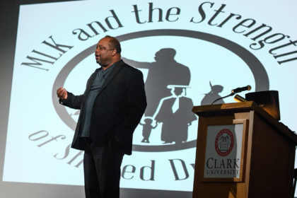 Ron Jones on stage
