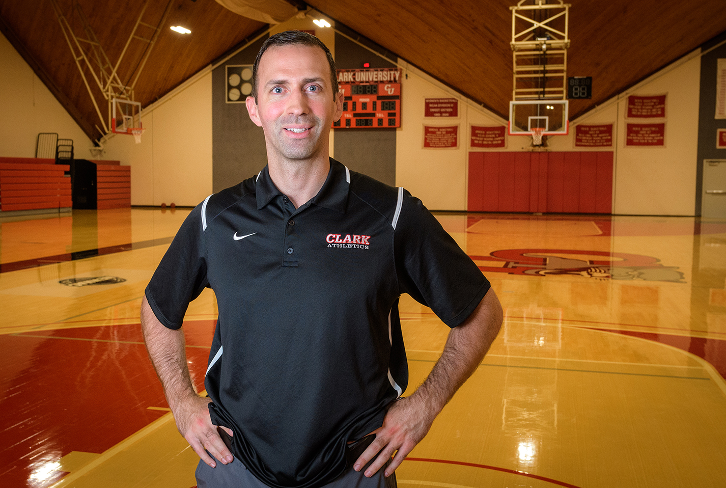 For new men’s basketball coach Tyler Simms, Clark ‘feels like home’
