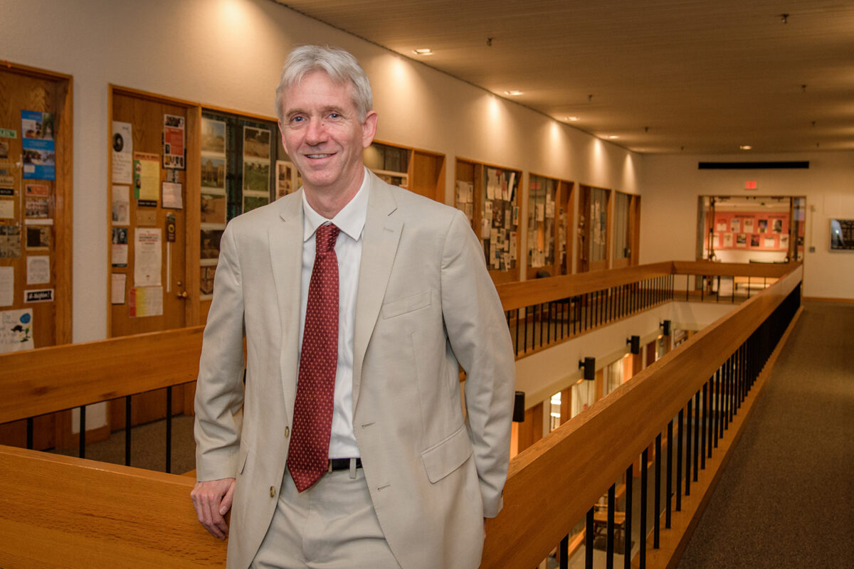 Professor Willem Klooster portrait
