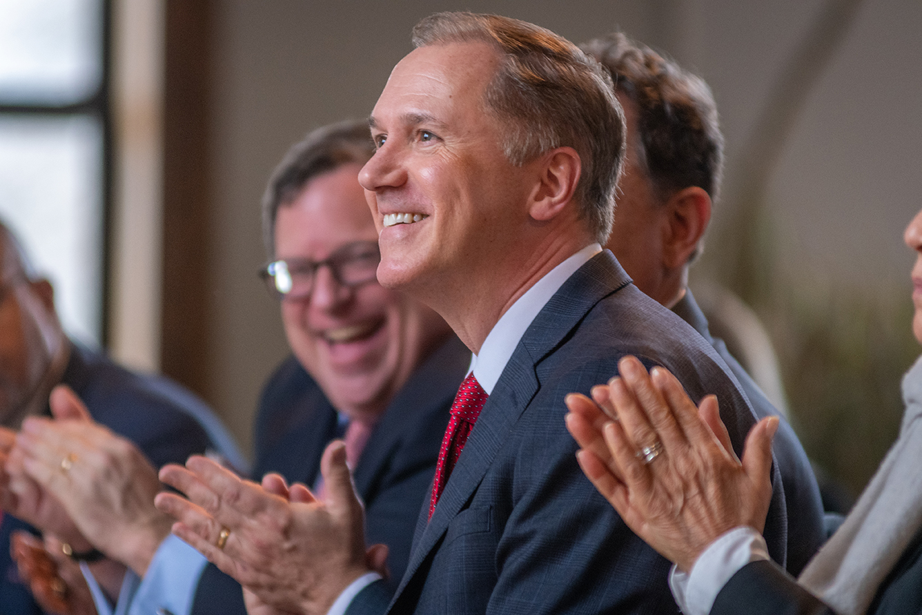 Clark’s next president is welcomed in campus celebration