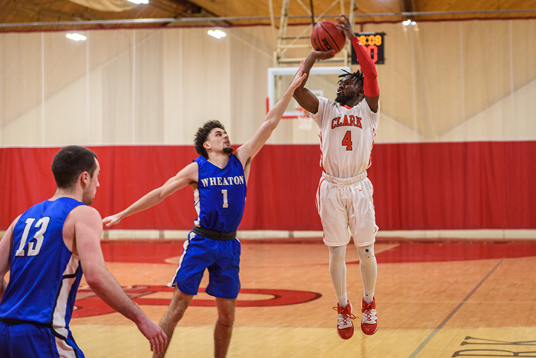 Clark University men's basketball at Wheaton Colle