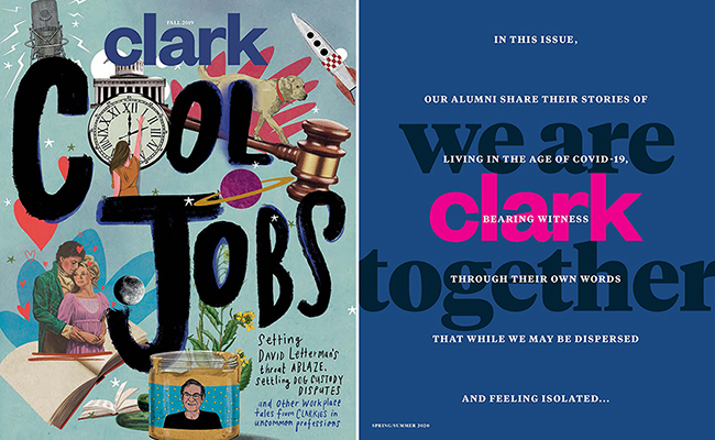 Clark magazine earns CASE Gold Award