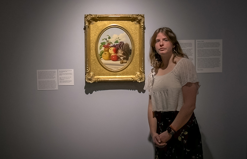 Maire O’Donnell’s museum internship springs to still-life