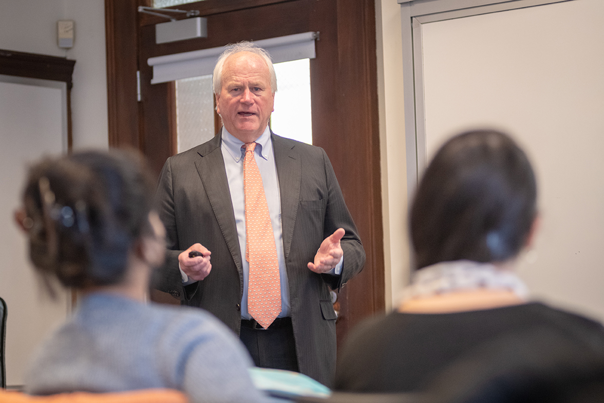 Polar Beverages CEO addresses School of Management students