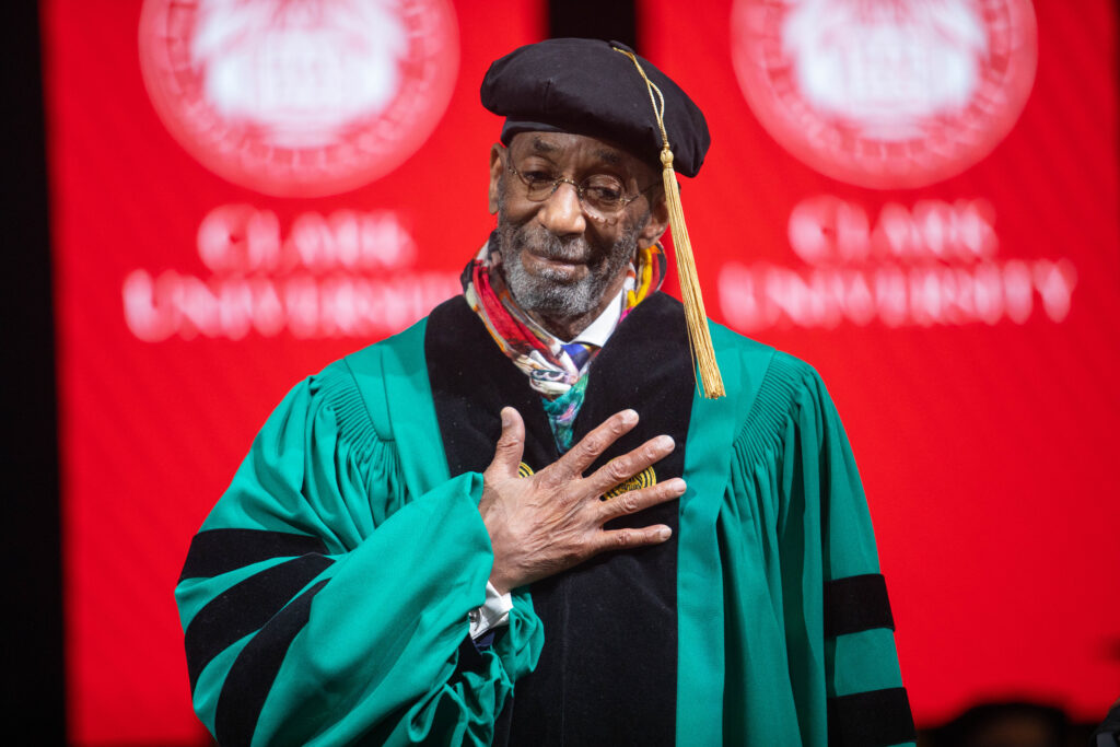 Honorary Degree recipient Ronald Carter