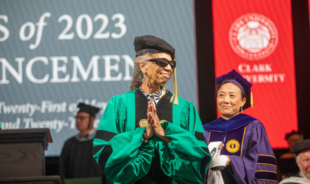 Honorary Degree recipient Ruth Wilson Gilmore