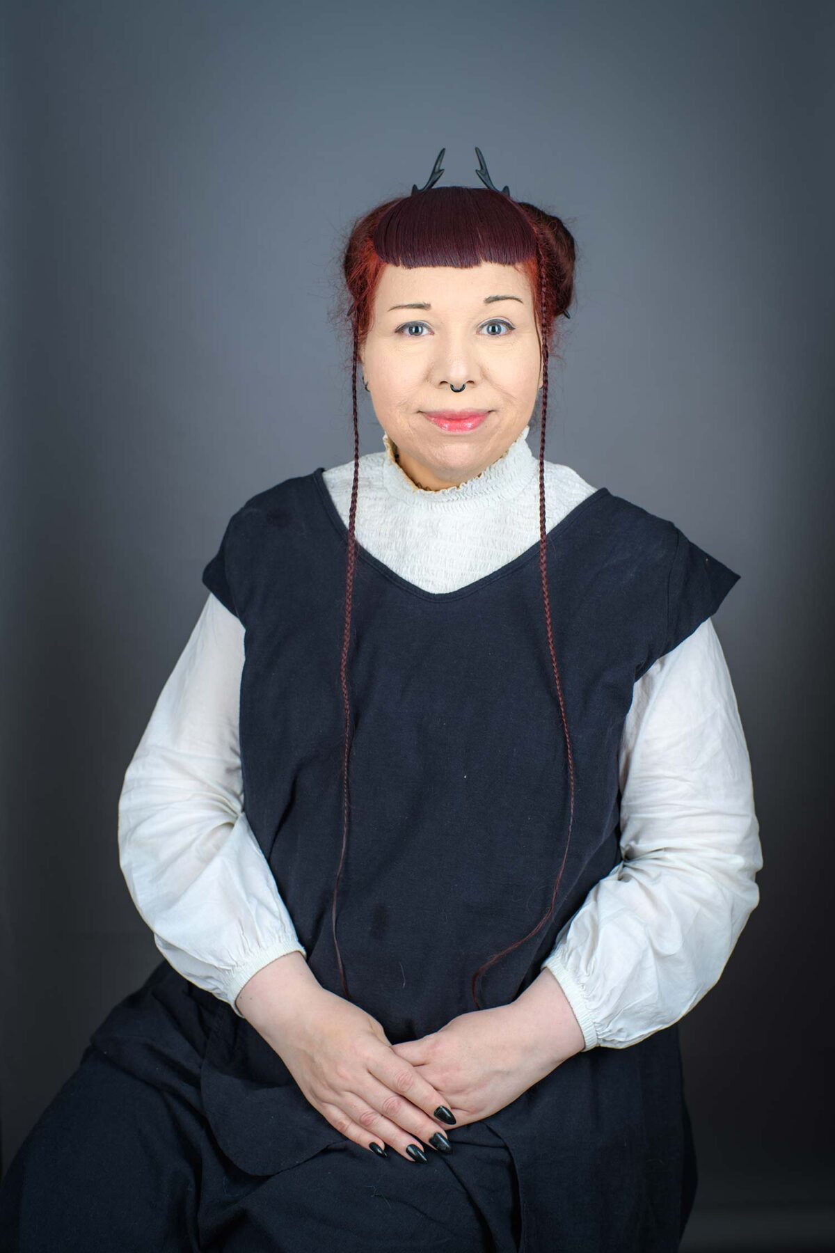 Professor Terrasa Ulm, director of the undergraduate program in interactive media in Clark’s Becker School of Design & Technology